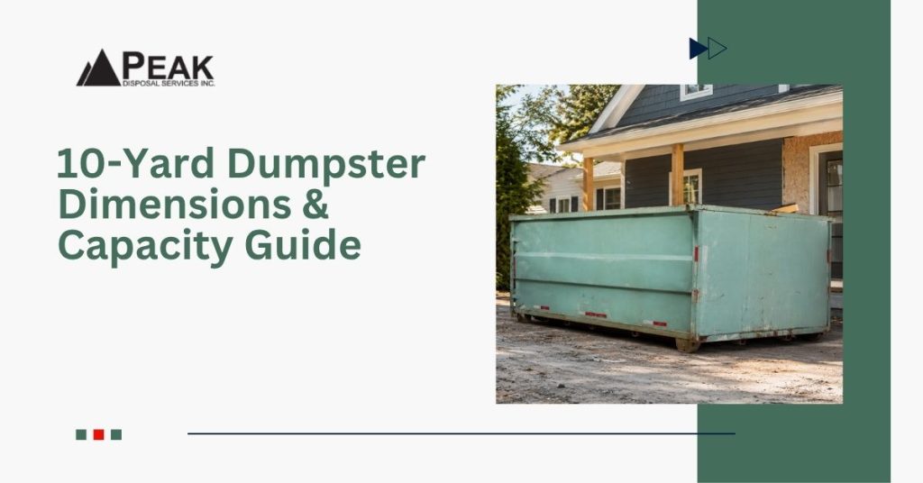 10-Yard Dumpster Dimensions & Capacity