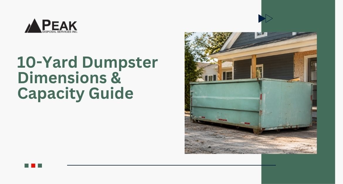 10-Yard Dumpster Dimensions & Capacity
