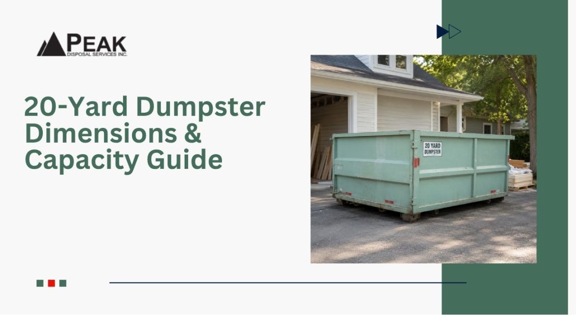 20-Yard Dumpster Dimensions & Capacity