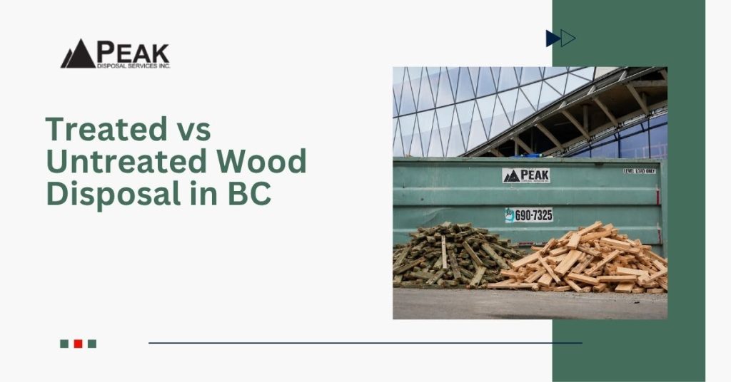 Wood Waste Recycling in BC: Treated vs. Untreated Wood Disposal
