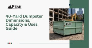 40-Yard Dumpster Dimensions, Capacity & Uses Guide