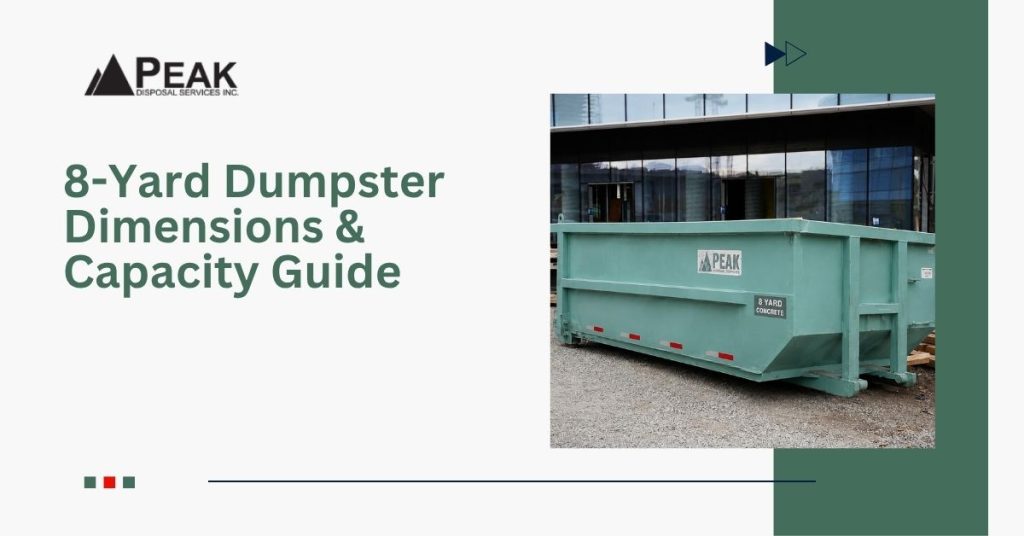 8-Yard Dumpster Dimensions & Capacity