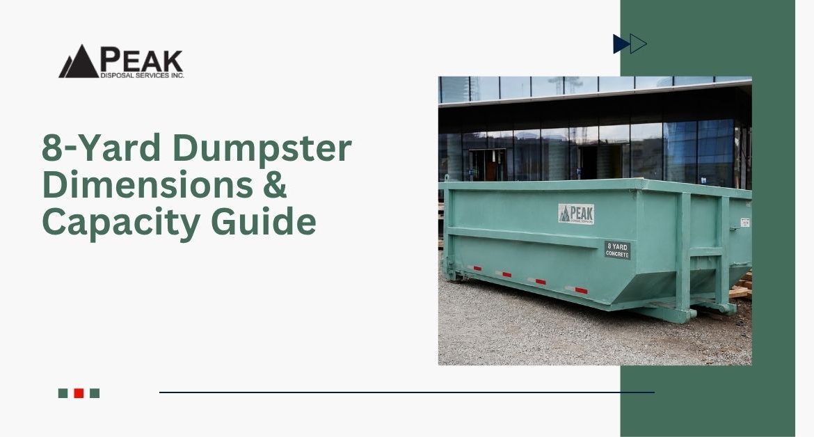 8-Yard Dumpster Dimensions & Capacity