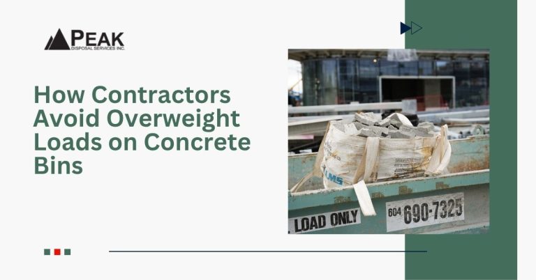 How Contractors Avoid Overweight Loads on Concrete Bins